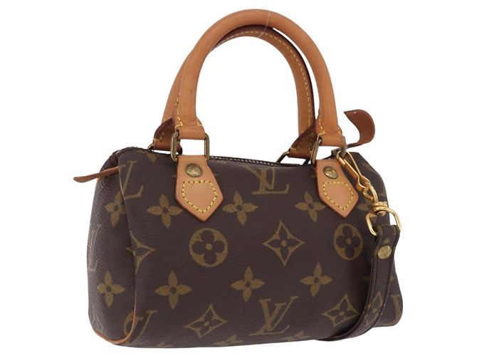 Louis Vuitton Speedy Mini HL Monogram Canvas Marron
