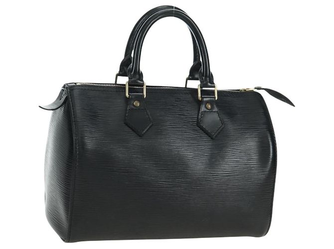 Louis Vuitton Speedy Epi Leather 35 Preto