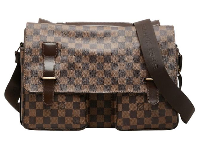 Sac à épaule Louis Vuitton Damier Broadway Marron