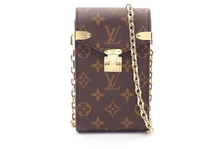 Custodia per telefono Louis Vuitton Metis Marrone Monogramma