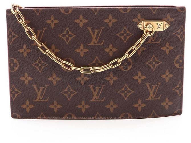 Pochette Louis Vuitton Monogram Marron Monogramme