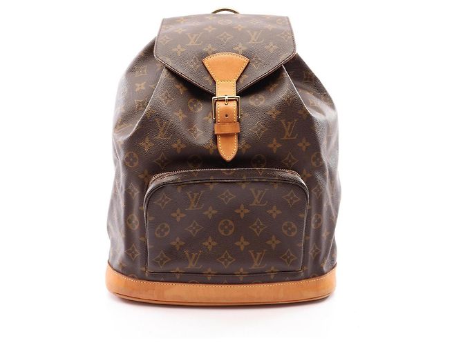 Louis Vuitton Montsouris GM Backpack Brown Monogram