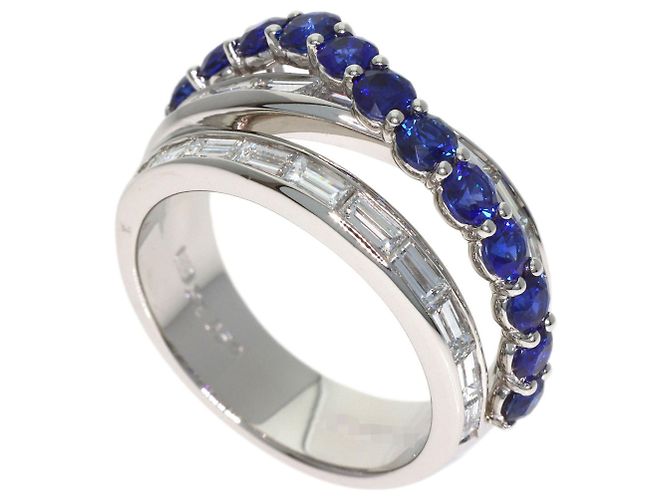 Anello River Harry Winston in platino