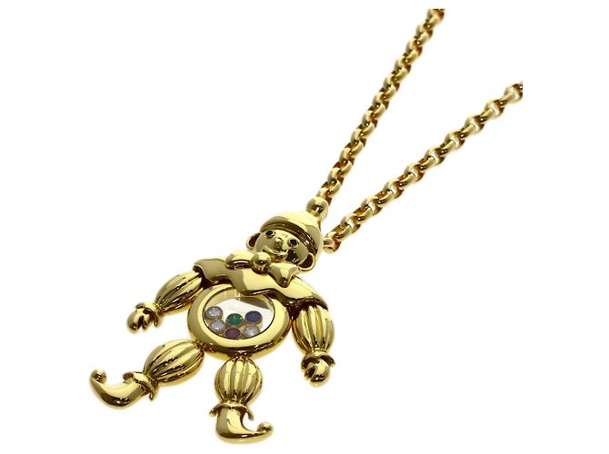 Collier Chopard Happy Diamonds Pierrot Jaune