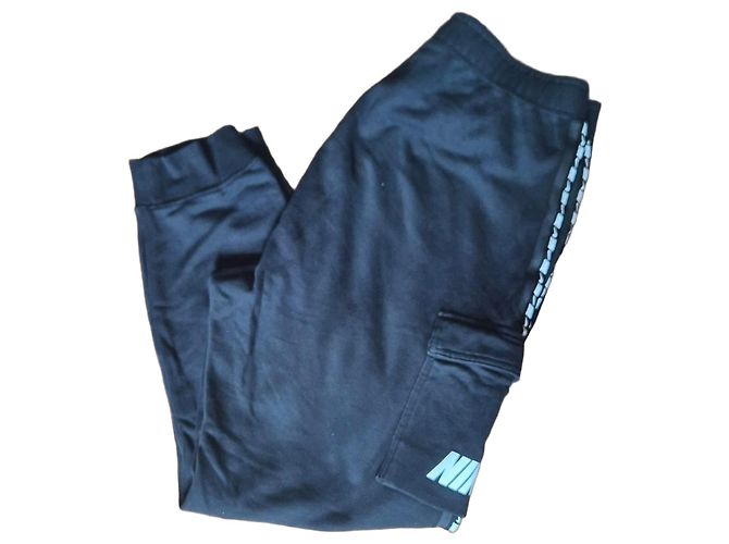 Nike Pantaloni Cargo Jogger Uomo con Strisce Logo - Nero
