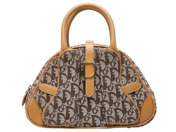 Bolsa Christian Dior Trotter Double Saddle Bege