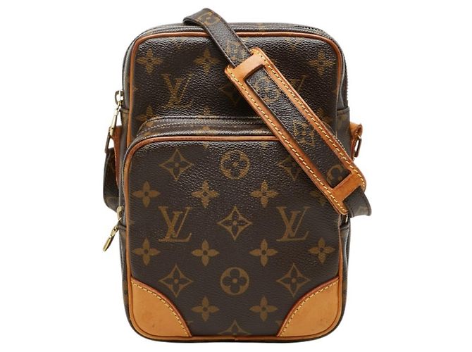 Borsa a tracolla Louis Vuitton Monogram Amazon Marrone