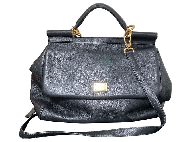 Dolce & Gabbana 2-Way Tote/Schultertasche Schwarz