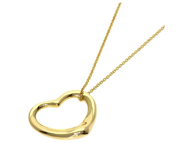 Autre Marque Collar Open Heart de Tiffany & Co. en oro amarillo de 18K
