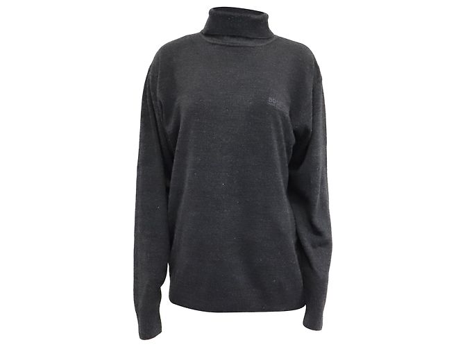 Autre Marque Pull à col roulé Boss Hugo Boss en cachemire noir