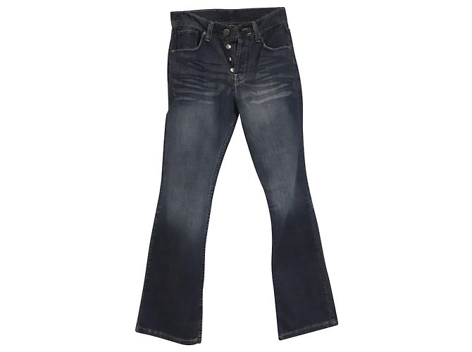 Giorgio Armani Jeans Armani em denim azul de algodão Azul claro