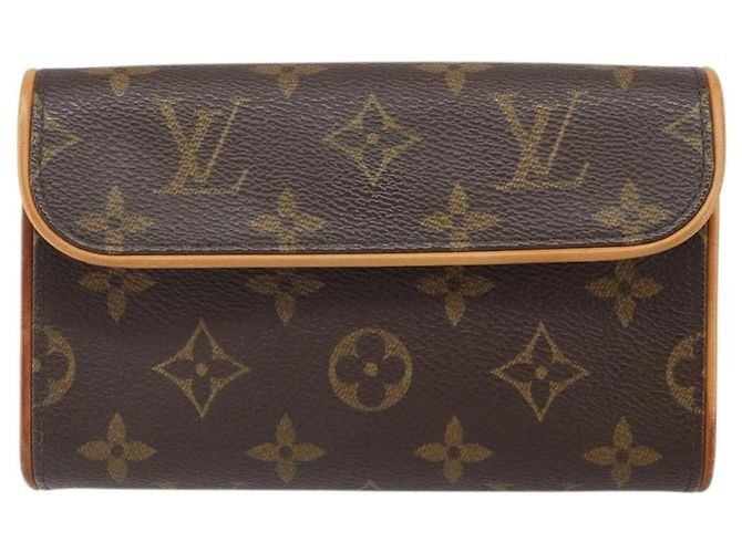Louis Vuitton Florentine Pochette Canvas Marrone