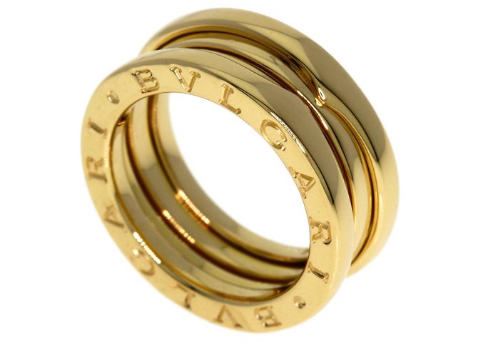 Bulgari Anillo B-zero1 de 2 bandas en oro amarillo de 18K Bvlgari