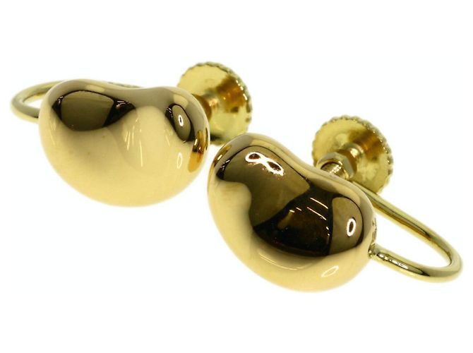 Autre Marque Orecchini a clip Tiffany Bean in oro giallo 18K