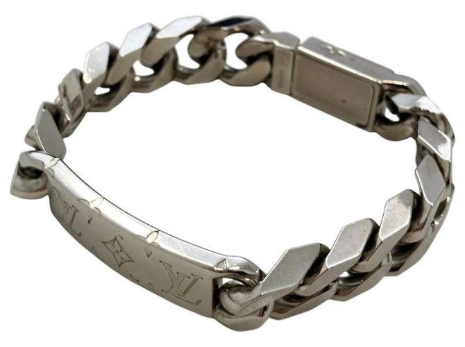 Pulsera de dijes plateada Louis Vuitton Plata