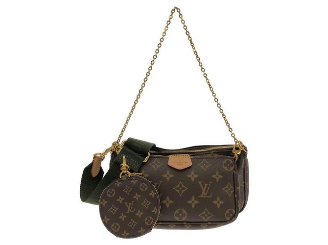 Louis Vuitton Monogram Multi Pochette Accessoires Castaño