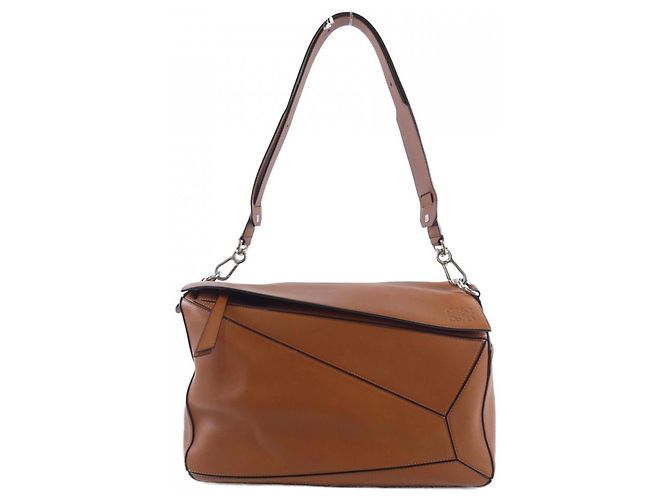 Bolsa de Ombro Loewe PUZZLE XL Marrom