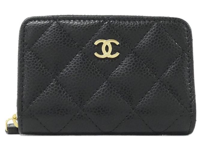 Portamonete Chanel Timeless Classic Line Nero