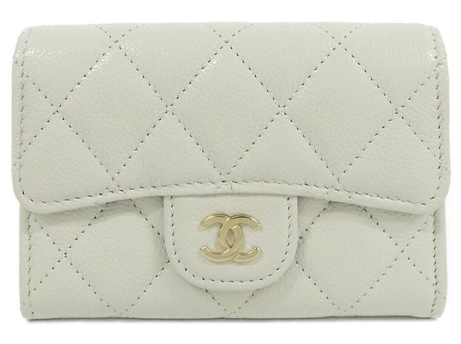 Tarjetero Chanel Timeless Classic Line AP4096 Gris