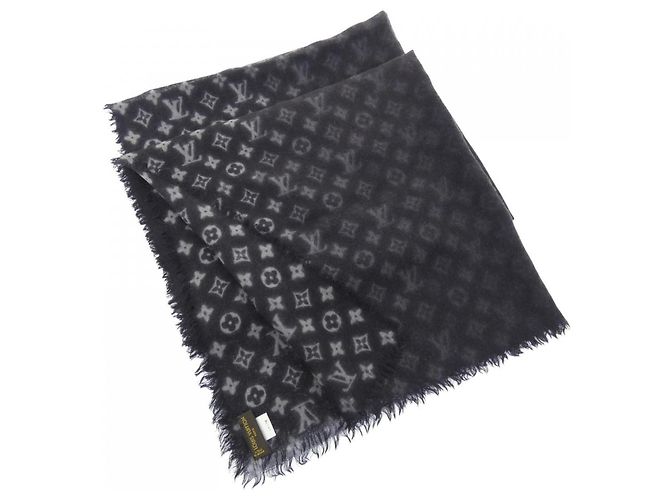 Stola Louis Vuitton Nera Nero