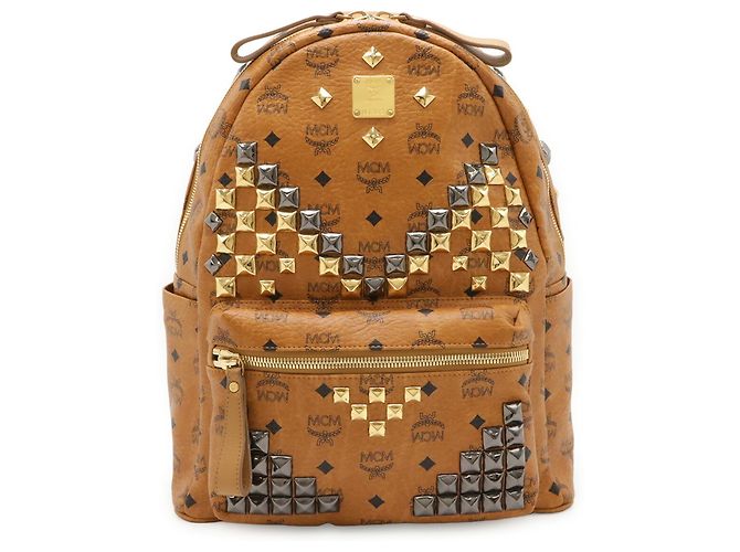 Sac à dos MCM Visetos Glam Marron