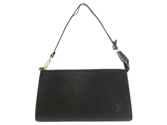 Louis Vuitton Epi Pochette Accessoires Noir