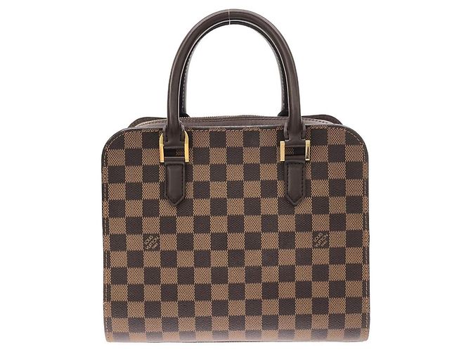 Sac à main Louis Vuitton Damier Triana Marron