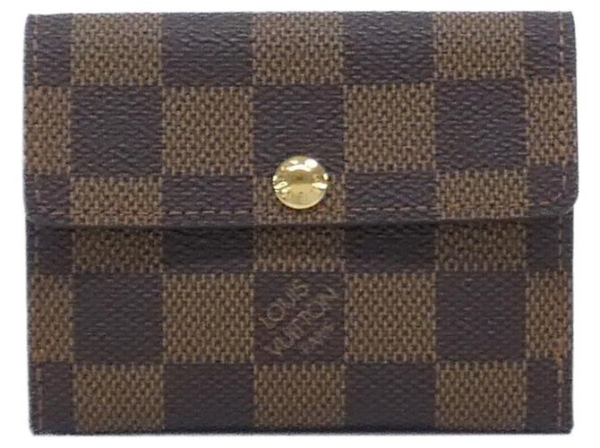 Louis Vuitton Damier Ludlow Coin Case Brown