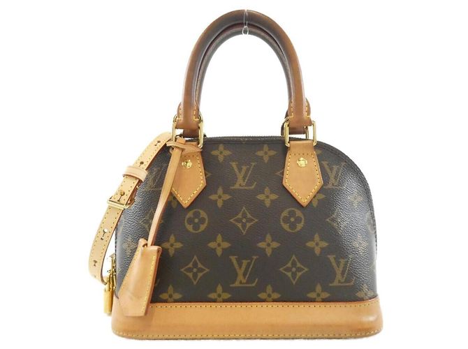 Bolsa Louis Vuitton Monogram Alma BB Marrom
