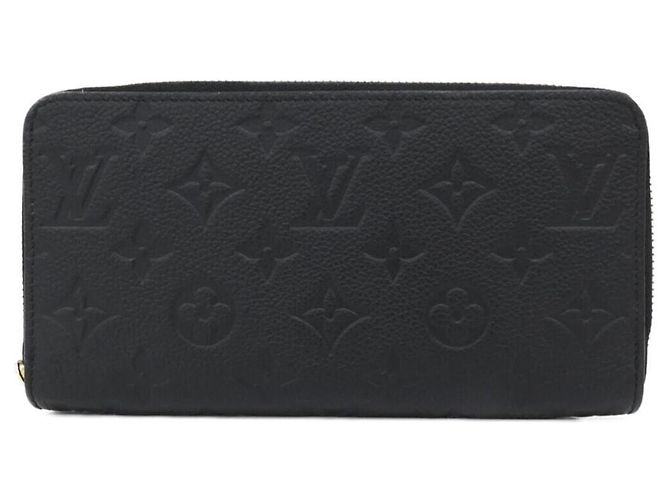 Cartera Zippy Louis Vuitton Monogram Empreinte Negro