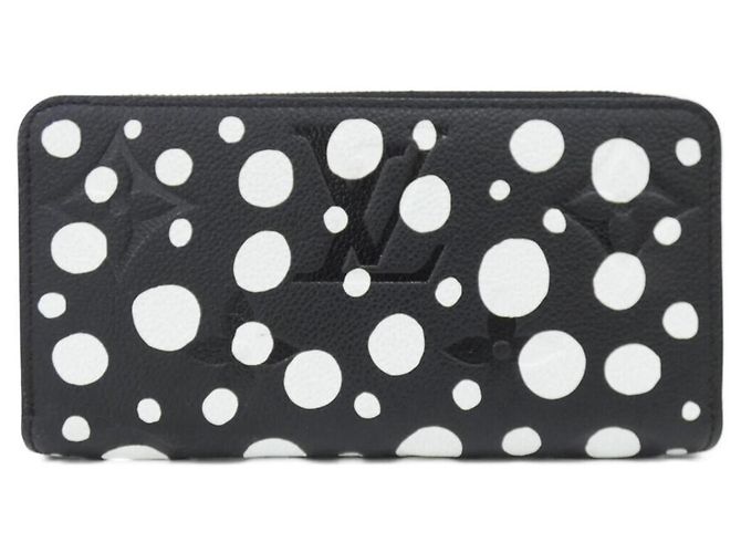Portafoglio Zippy Monogram Empreinte Louis Vuitton Nero
