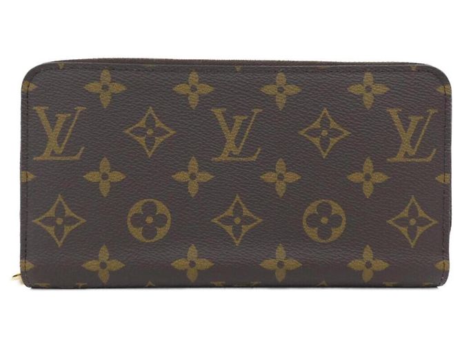 Louis Vuitton Monogram Zippy Wallet M42616 Brown