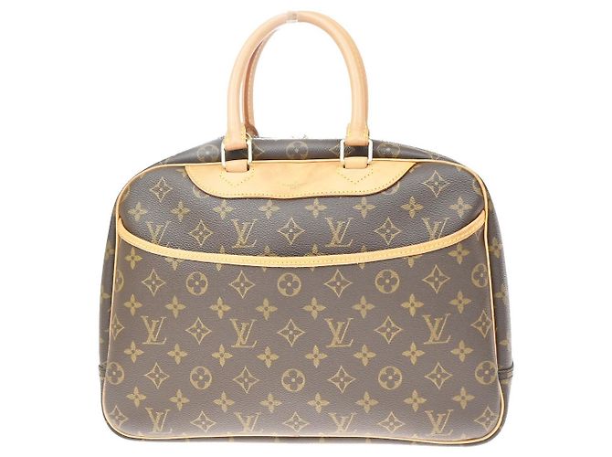 Louis Vuitton Deauville Monogram Canvas MM Marrom