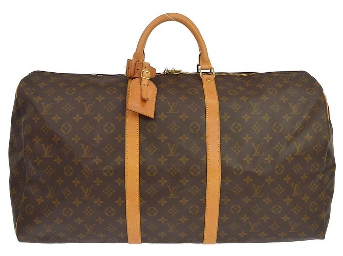 Louis Vuitton Keepall Monogram Canvas 60 Marron