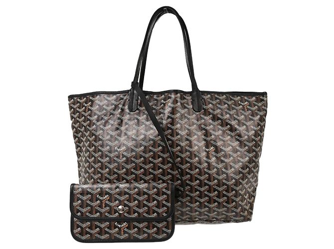 Goyard Saint Louis Coated Canvas PM Noir