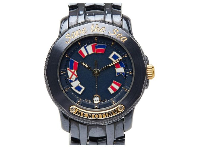 Relógio de Pulso Corum Admiral's Cup Memo Time Save the Sea