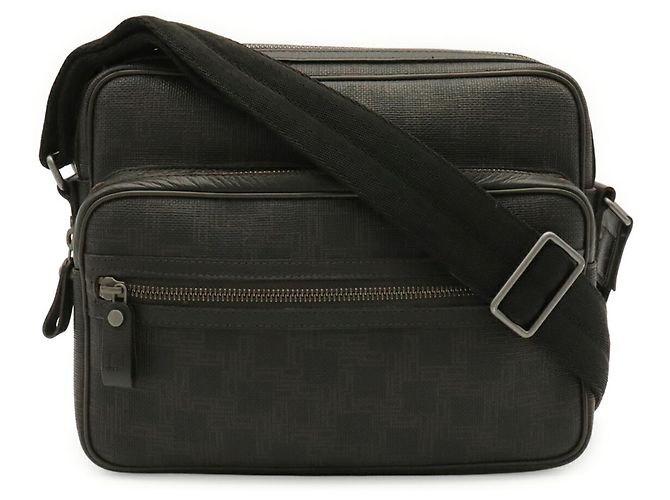 Alfred Dunhill Borsa a tracolla Dunhill D-EIGHT D8 Marrone scuro