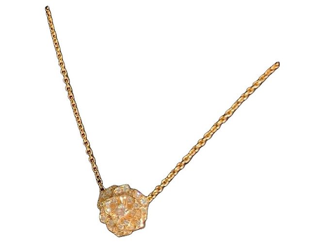 Collana Piaget Rose Collection in Oro Rosa e Diamanti D'oro