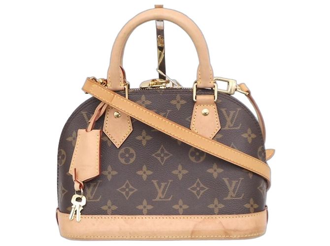 Louis Vuitton Bolsa Alma BB Monogram Marrom Monograma