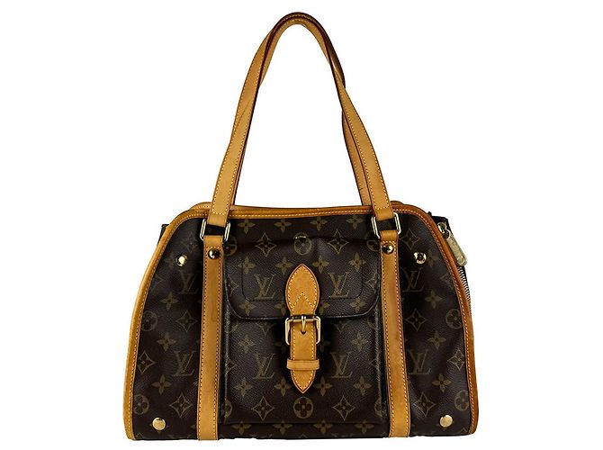 Louis Vuitton Monogram Handtasche Braun Monogramm