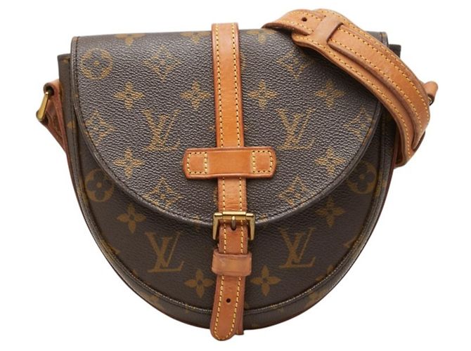 Bolsa de ombro Louis Vuitton Monogram Chantilly PM Marrom