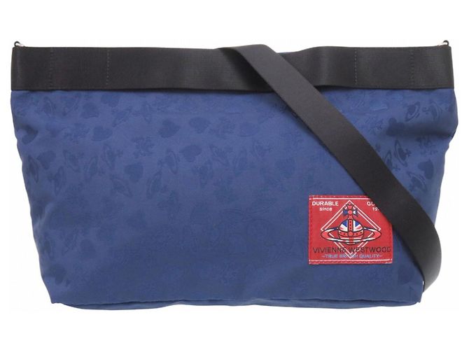 Borsa a tracolla Vivienne Westwood ORB Navy Blu navy