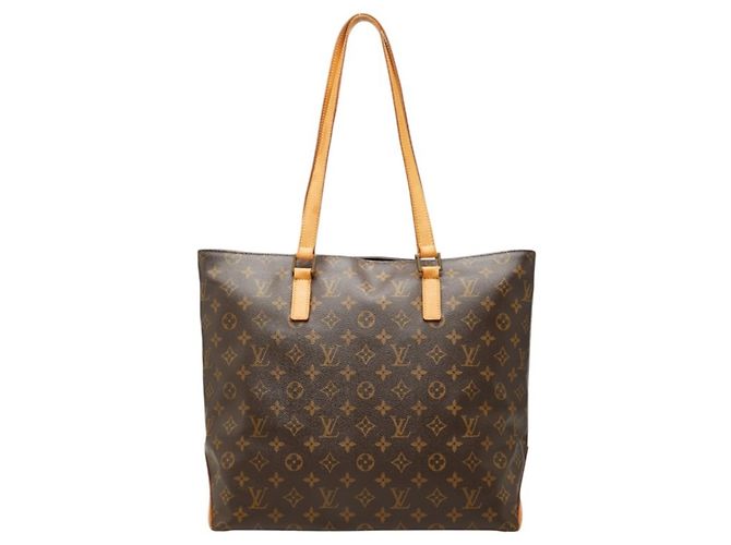 Sac Cabas Mezzo Monogram Louis Vuitton Marron