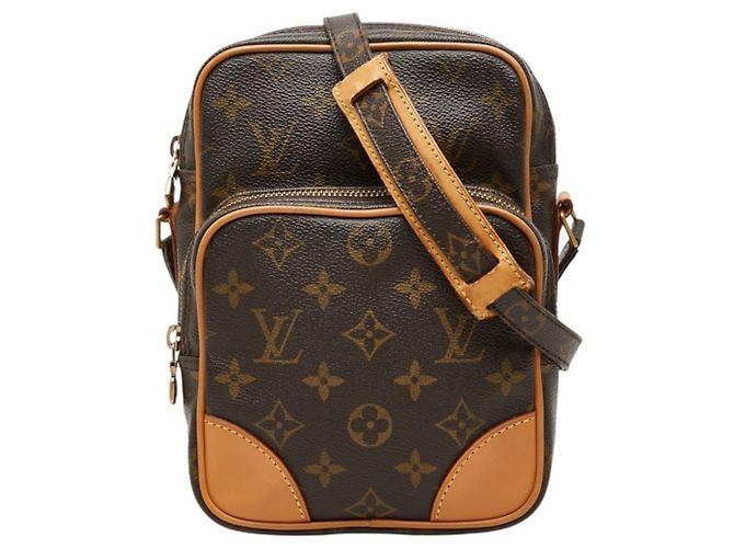 Borsa a tracolla Louis Vuitton Monogram Amazon Marrone