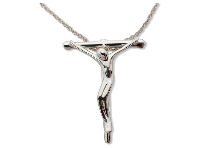 Autre Marque Colar com pingente de terço Tiffany & Co. 925