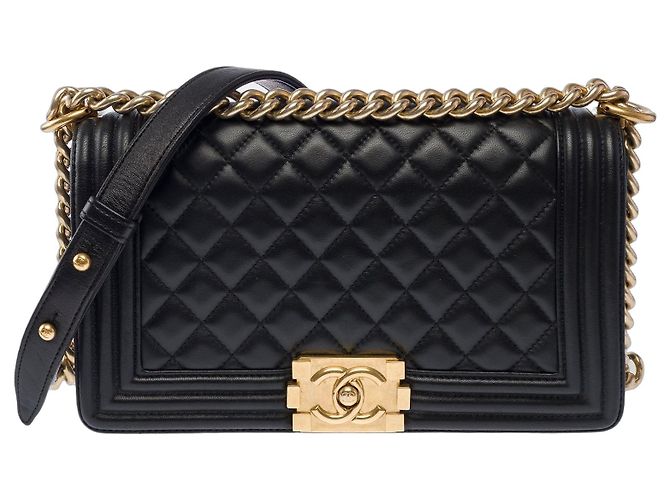 Borsa CHANEL Boy in Pelle Nera - 103930 Nero