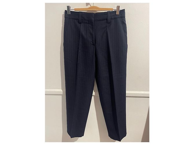 Pantalones Acne Studios azul marino T.38