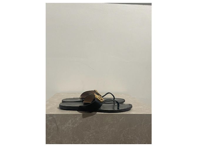 Sandali Gucci neri T.37 Nero