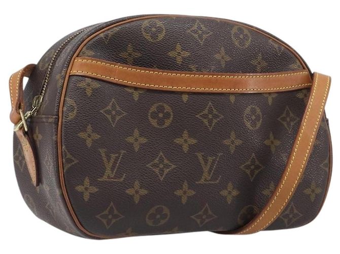 Bolsa de Ombro LOUIS VUITTON Monogram Blois M51221 LV Auth 204393