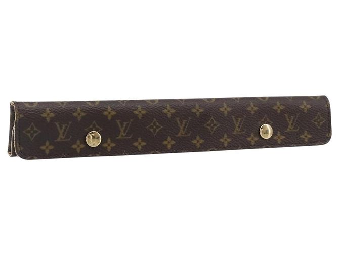 LOUIS VUITTON Monogram Jewelry Case Jewelry Box LV Auth 201533V